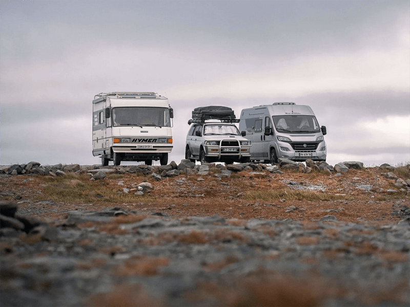 campervan in the jungle